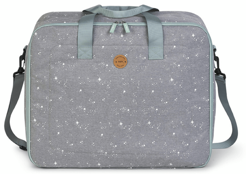 Saro Maleta Infantil Gris/Menta