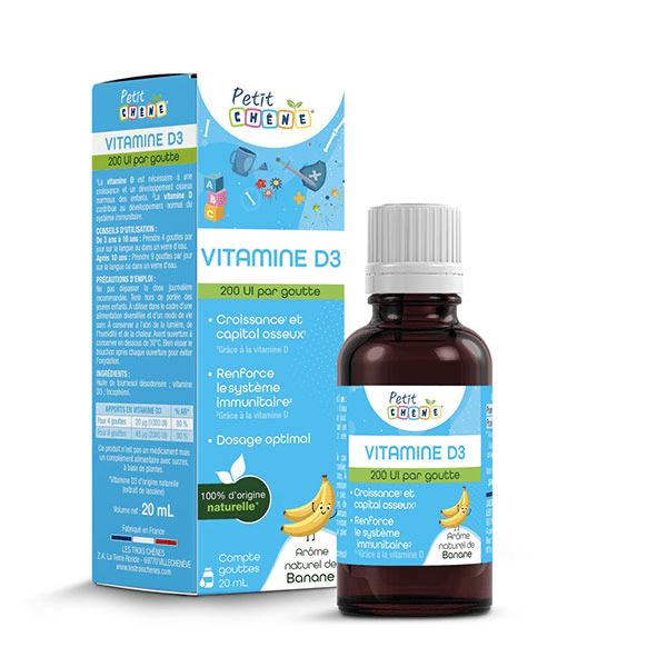 Vitamine D3 Dès 3ans 20ml 3
