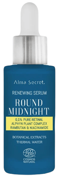 Alma Secret Round Midnight Sérum 0,1% Retinal Puro 30 ml