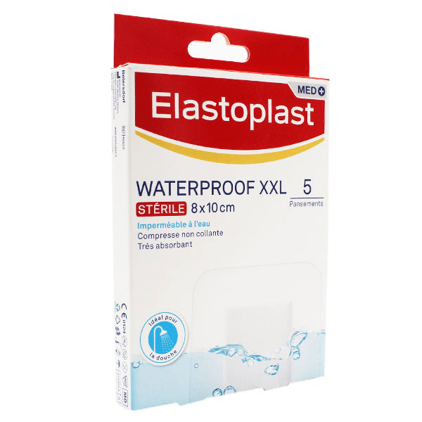 Waterproof Pansement XXL Stérile 8cm x 10cm 5 unités 2