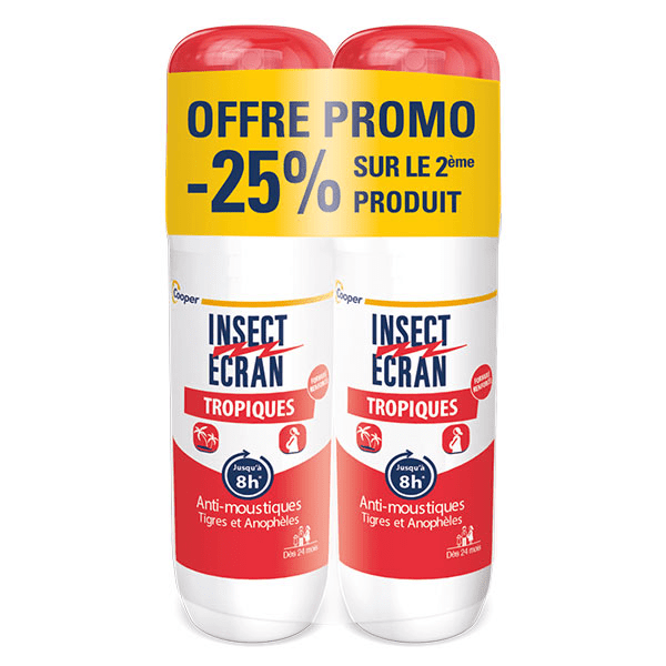 Anti-moustiques Spray répulsif peau Tropiques  2 x 75 ml 3