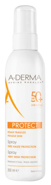A-Derma Protect Adultos Spray SPF50+ 200ml