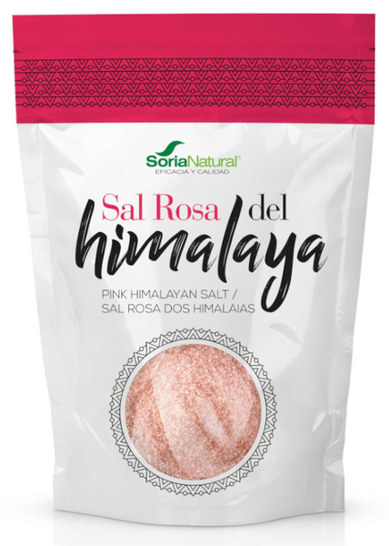 Soria Natural Sal Rosa Del Himalaya 1 Kg