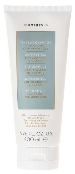 Korres Emulsión Limpiadora 3 en 1 Té Olympus 200 ml