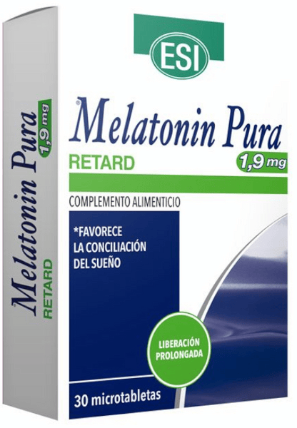 ESI Melatonin Retard Pura 1,9mg 30 Microtabletas
