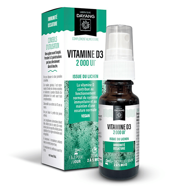 Vitamine D3 Lichen 2000 UI - 20 ml