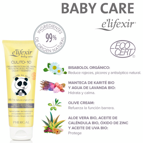 Elifexir Baby Care Culito 10 Crema Para Pañal 75ml