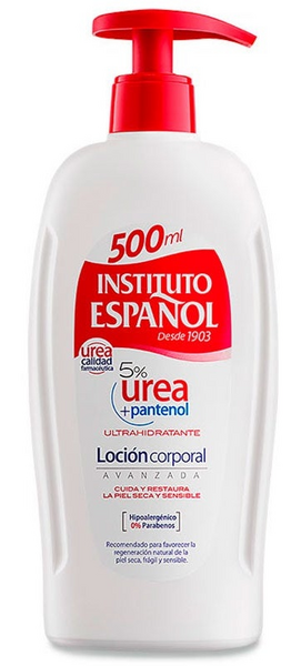 Instituto Español Urea Loción Corporal 500ml Con Dispensador