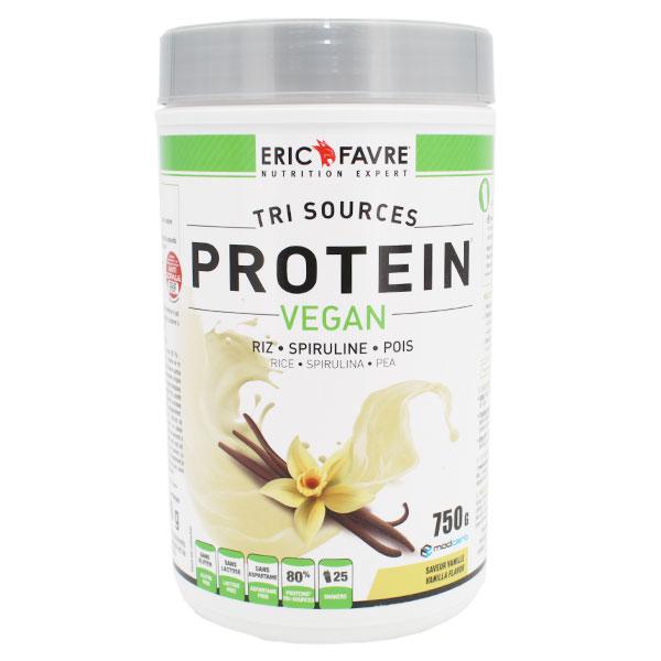Protein Protéines Végétales Tri-Sources Vanille 500g 3