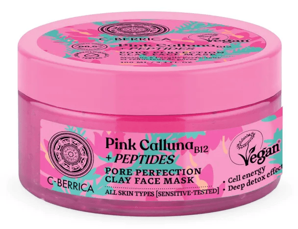 Natura Siberica Pink Canulla Mascarilla Facial de Arcilla Poros Perfectos 100 ml