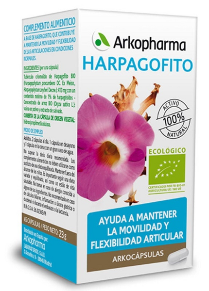 Arkopharma Harpagofito BIO 45 Cápsulas