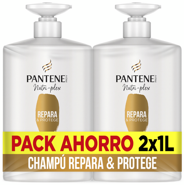 Pantene Pro-V Nutri-Plex Champú Repara Y Protege 2x1000 Ml