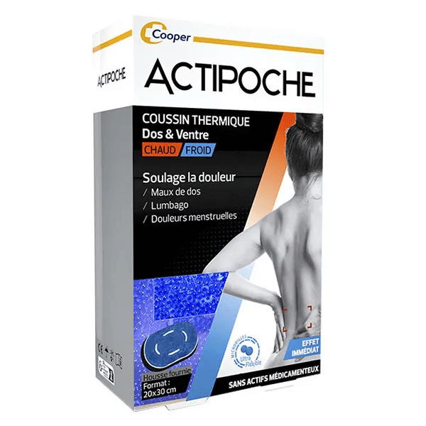Coussin thermique Dos et ventre 1 unité 2