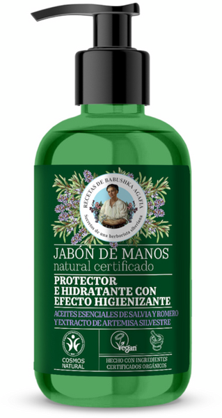 Green Agafia Jabón Protección Y Nutrición 300ml
