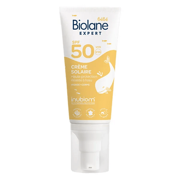 Crème Solaire haute protection SPF50 Résiste à l'eau 50ml