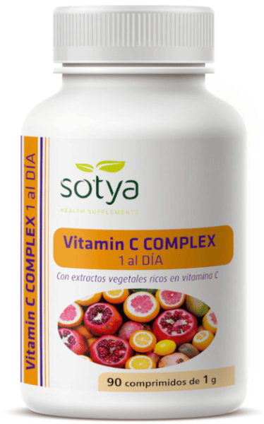 Sotya Vitamina C Complex Natural 1 gr 90 Comprimidos