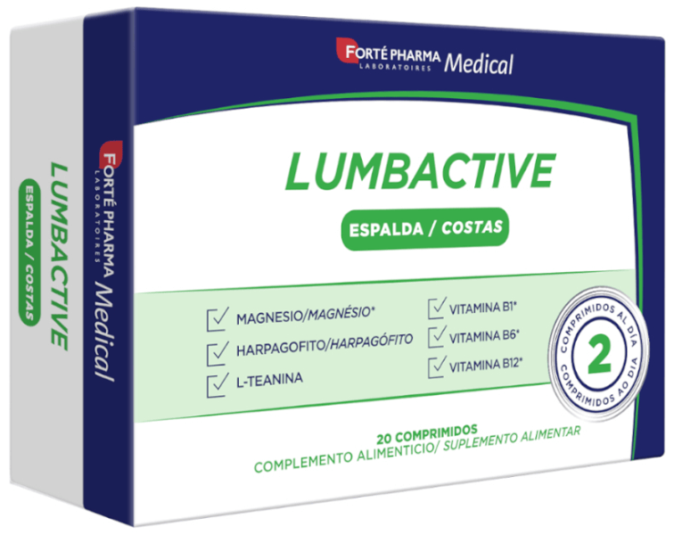 Forté Pharma Lumbactive Espalda 20 Comprimidos