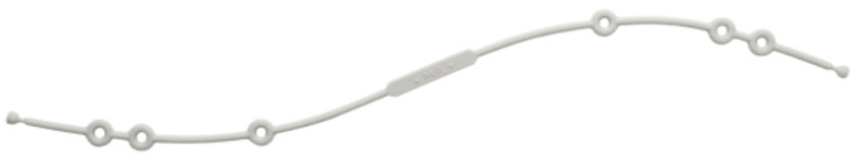 Saro Colgador Atrapatodo de Silicona Gris