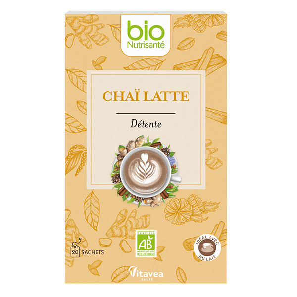 Bionutrisanté Chaï Latte Bio – Thé Noir & Épices Apaisantes – 20 sachets 2
