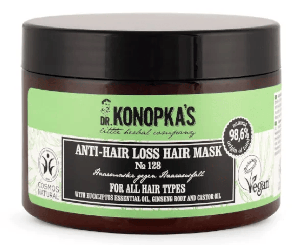 Dr. Konopka´S Dr. Konopka's Nº128 Mascarilla Anticaída Todo Tipo De Cabello 300 Ml