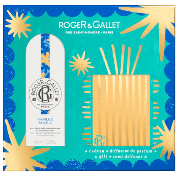 Roger&Gallet Vanille Sol Agua Perfumada 100 ml + Difusor de Perfume