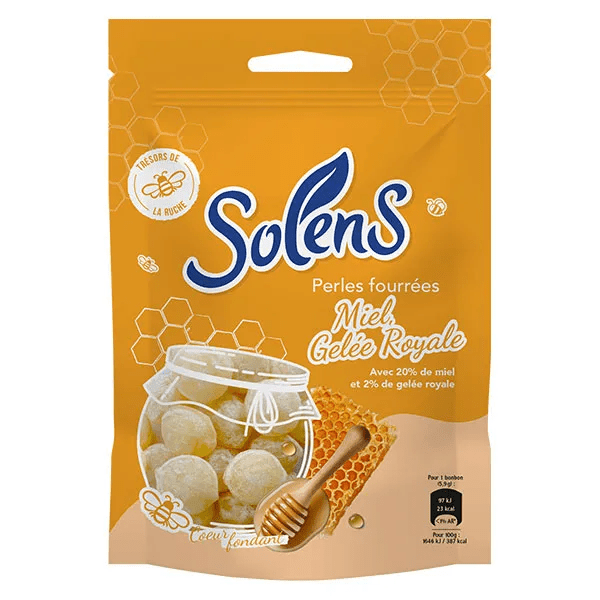 Perles fourrées Miel gelée Royale 100g 4