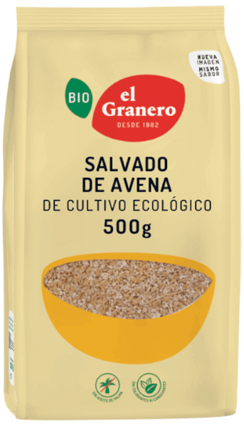 El Granero Integral Salvado De Avena Bio 500 Gr