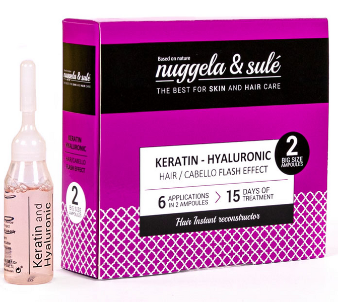 Nuggela & Sulé Ampollas Keratina Hialurónico 2 X 10ml