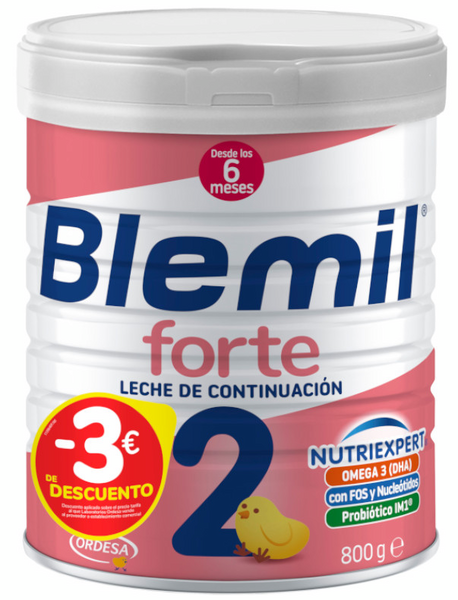 Blemil Forte 2 Leche De Continuación 800 Gr PRECIO ESPECIAL