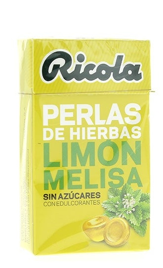 Ricola Perlas Limon-Melisa S/a 25gr