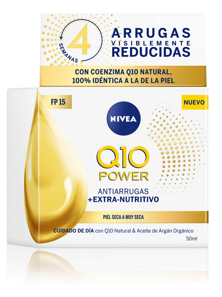 Nivea Q10 Power Crema Extranutritiva De Día SPF15+ 50ml