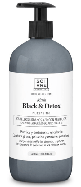 Soivre Black & Detox Mascarilla Capilar 100 Ml