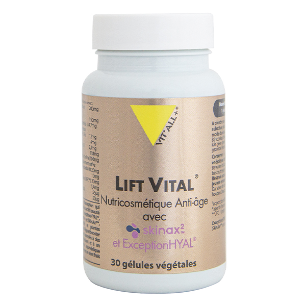 Lift Vital® Nutricosmétique Anti-Âge & Éclat 30 gélules végétales