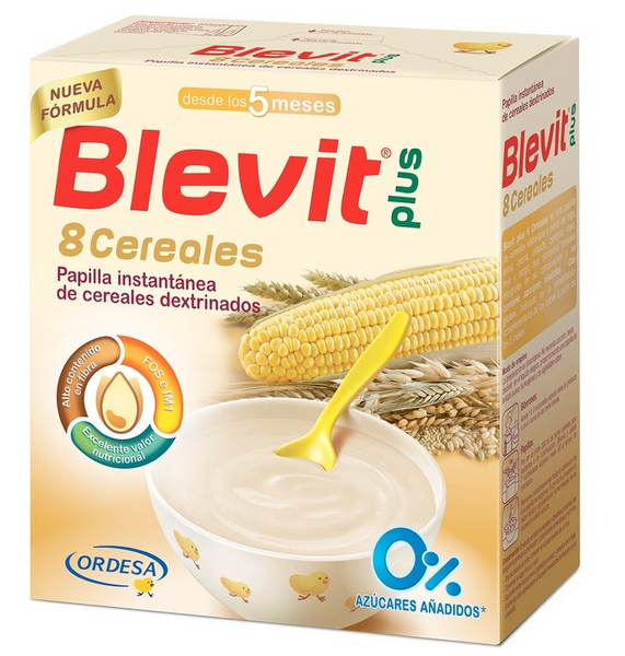 Blevit Plus 8 Cereales +5m 600gr