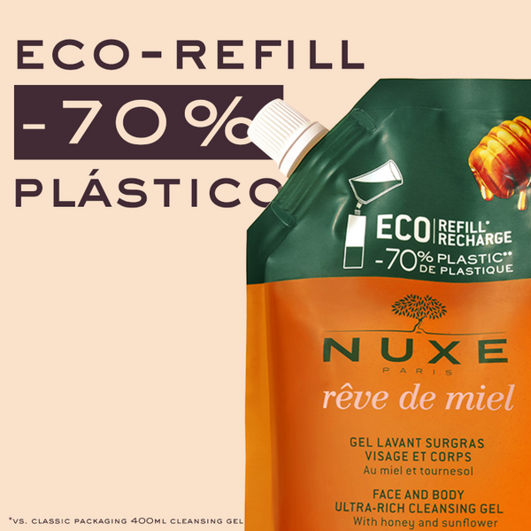 Nuxe Rêve De Miel Gel Limpiador Eco-Refill 400 Ml