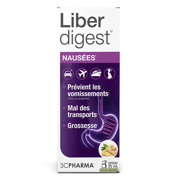 Liberdigest Spray nausées 25ml 2
