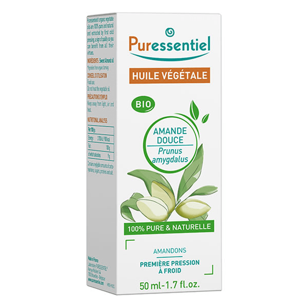 Huile Végétale Amande Douce Bio 50ml 3
