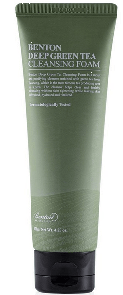Benton Espuma Limpiadora Deep Green Tea 120ml