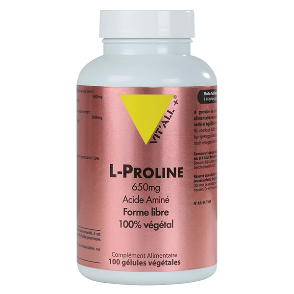 L-PROLINE  750mg 100 gélules végétales 2