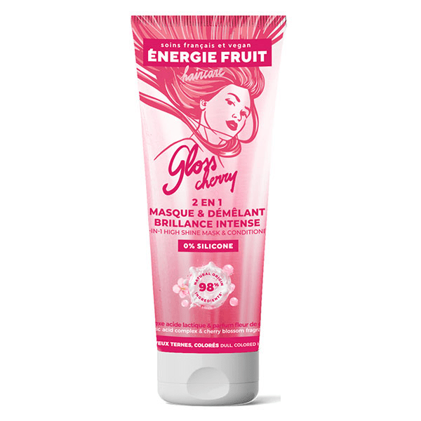 Gloss cherry - Masque 2 en 1 - Sans silicone - Brillance intense - 200ml 2