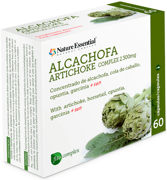 Nature Essential Alcachofa Complex 2300mg 60 Cápsulas