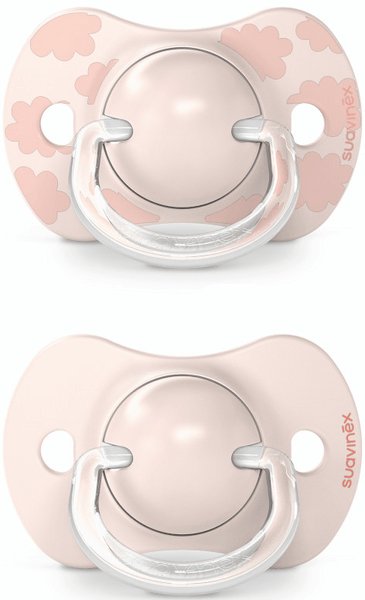 Suavinex Chupete Tetina Fisiológica SX Pro Silicona Dreams Rosa 0-6m 2 uds