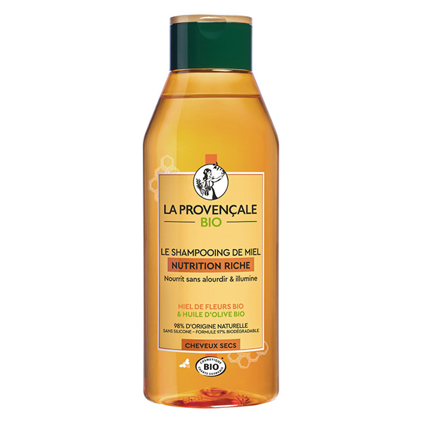 Nutrition Riche Le Shampoing de Miel Bio 250ml