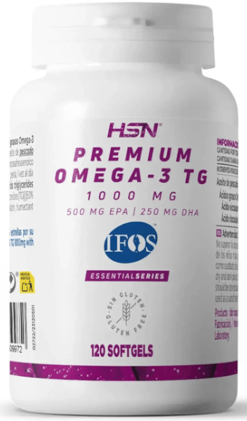 Hsn Premium Omega-3 Tg (Ifos) 1000Mg 120 Perlas