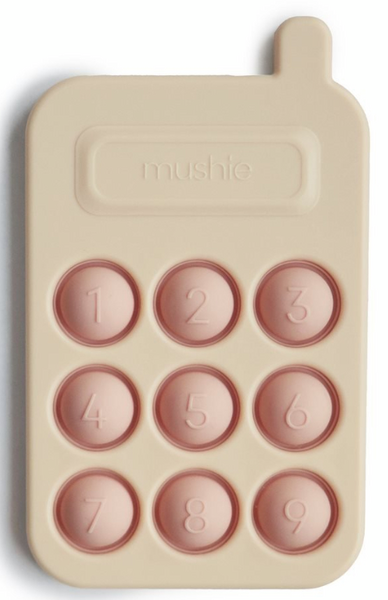 Mushie Pop It Phone Blush