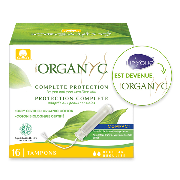 Tampon Applicateur Normal Coton Bio 16 unités 3