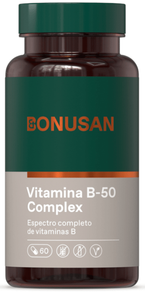 Bonusan Vitamina B-50 Complex 60 Cápsulas