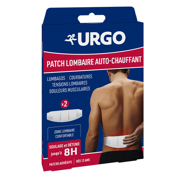 - Patch auto-chauffant lombaires x2 3