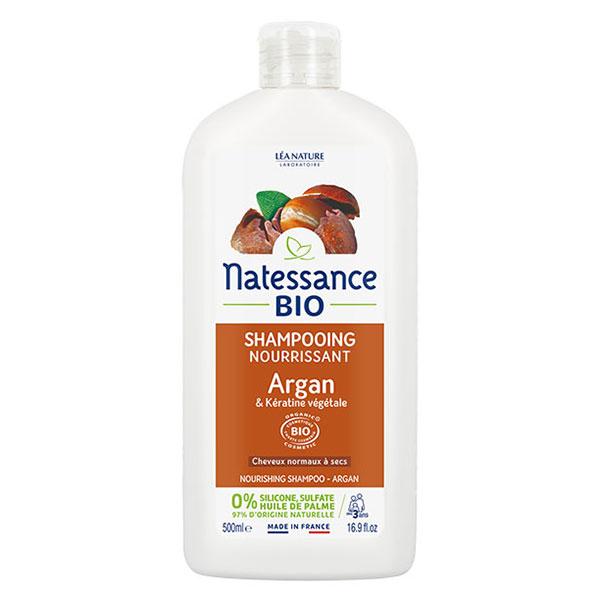 Shampoing Nourrissant Argan Bio et Kératine Végétale 500ml 5