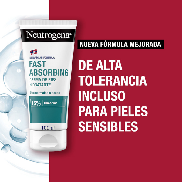 Neutrogena Pies Absorción Inmediata 100ml